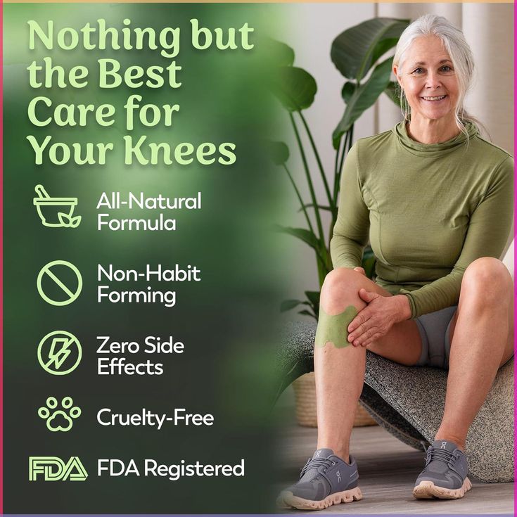 Knee Pain Relief Patches β